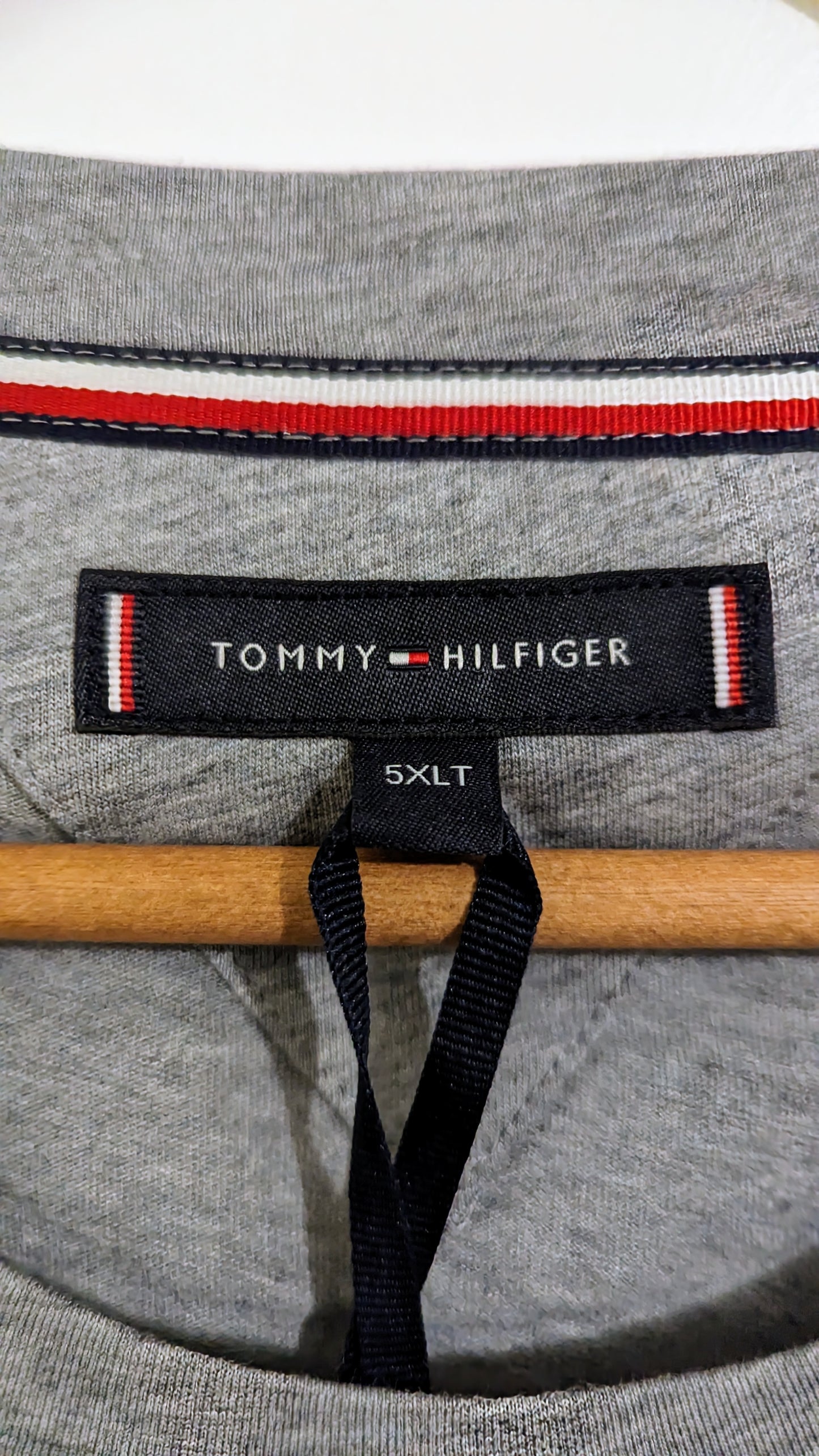 TOMMY HILFIGER Herren T-Shirt Gr. 4XL oder 5XL Plus Size