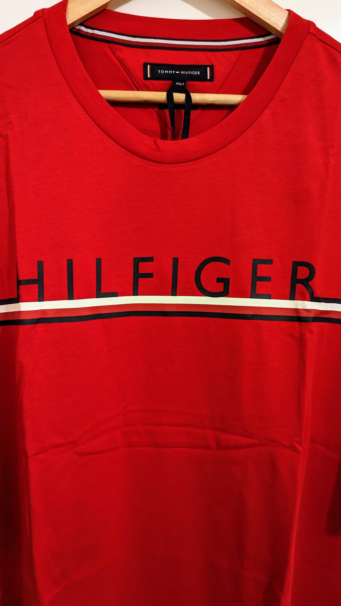 TOMMY HILFIGER Herren T-Shirt Gr. 3XL oder 4XL Plus Size