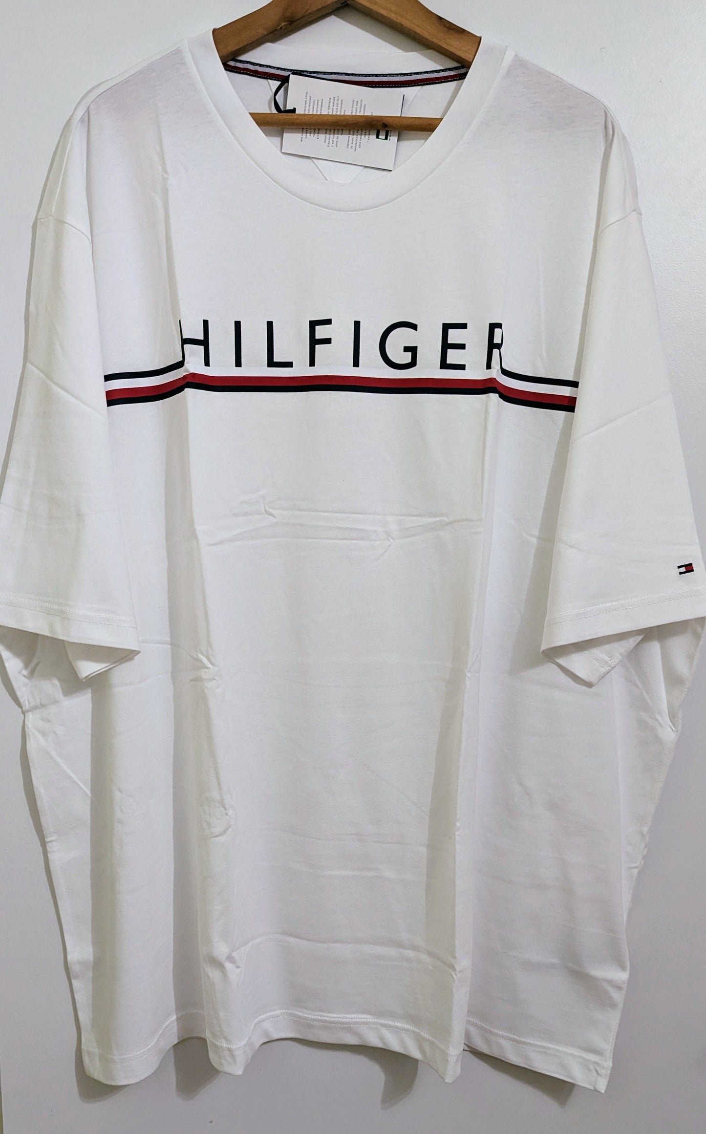 TOMMY HILFIGER Herren T-Shirt Gr. 5XL Plus Size