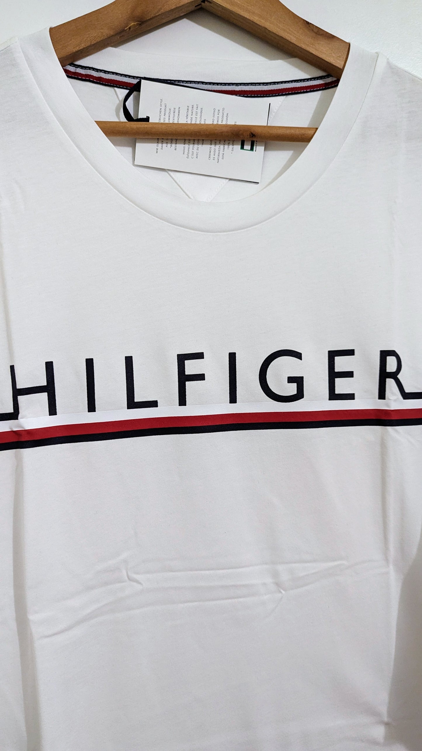 TOMMY HILFIGER Herren T-Shirt Gr. 5XL Plus Size