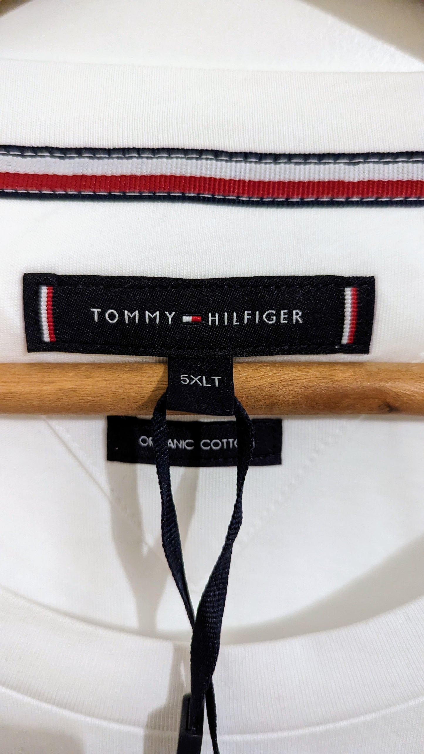TOMMY HILFIGER Herren T-Shirt Gr. 5XL Plus Size