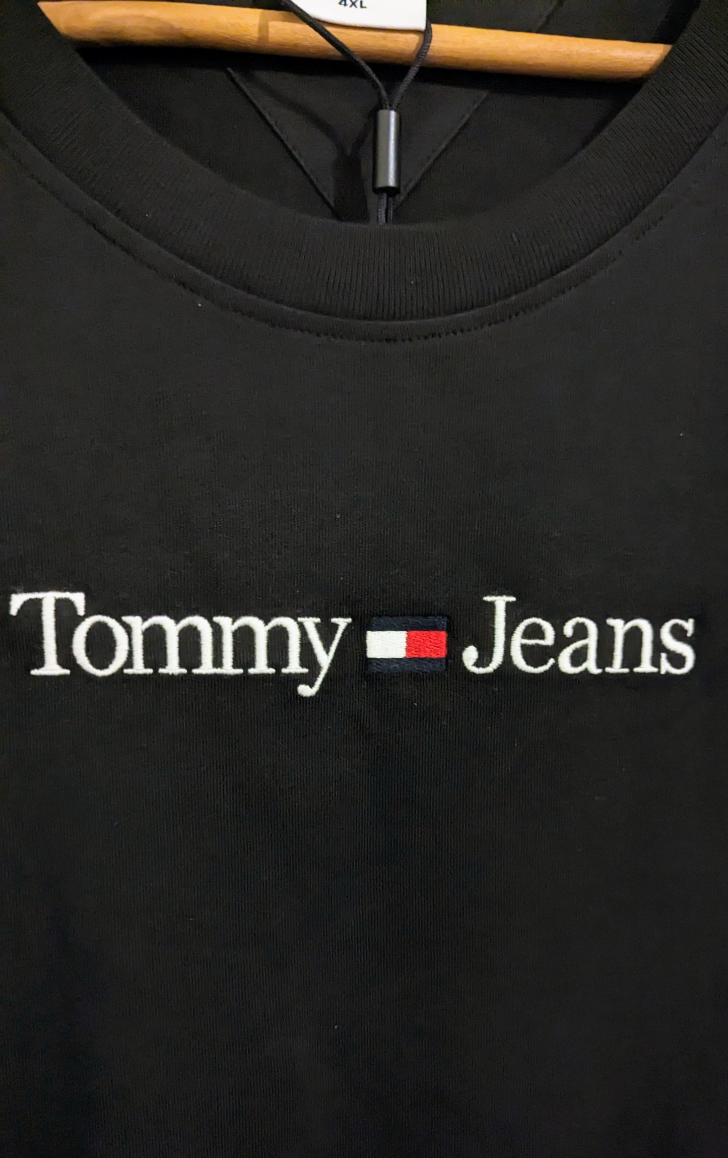 TOMMY JEANS Herren T-Shirt Gr. 4XL oder 5XL Plus Size