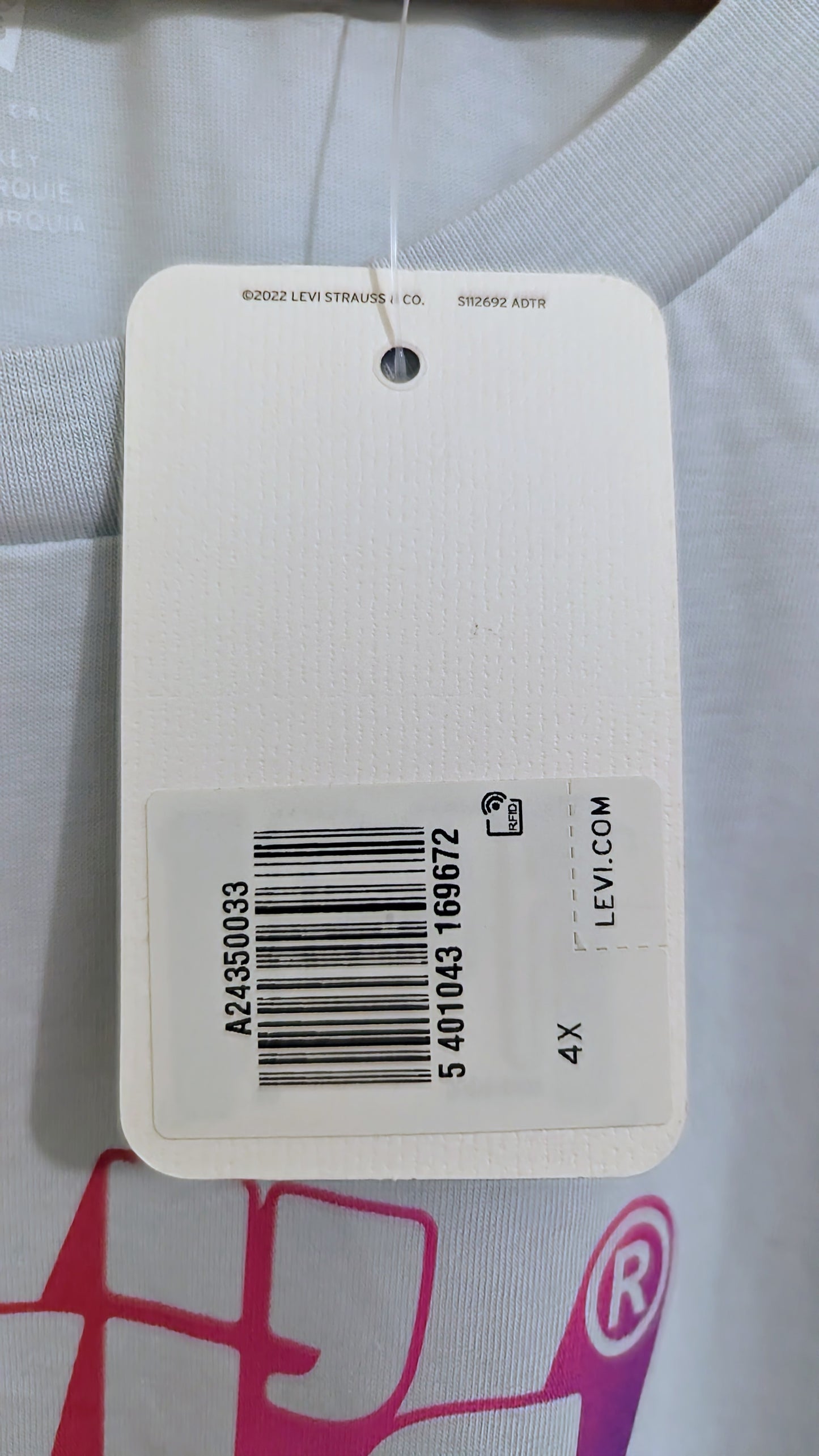 LEVI'S Damen T-Shirt Gr. 52/54