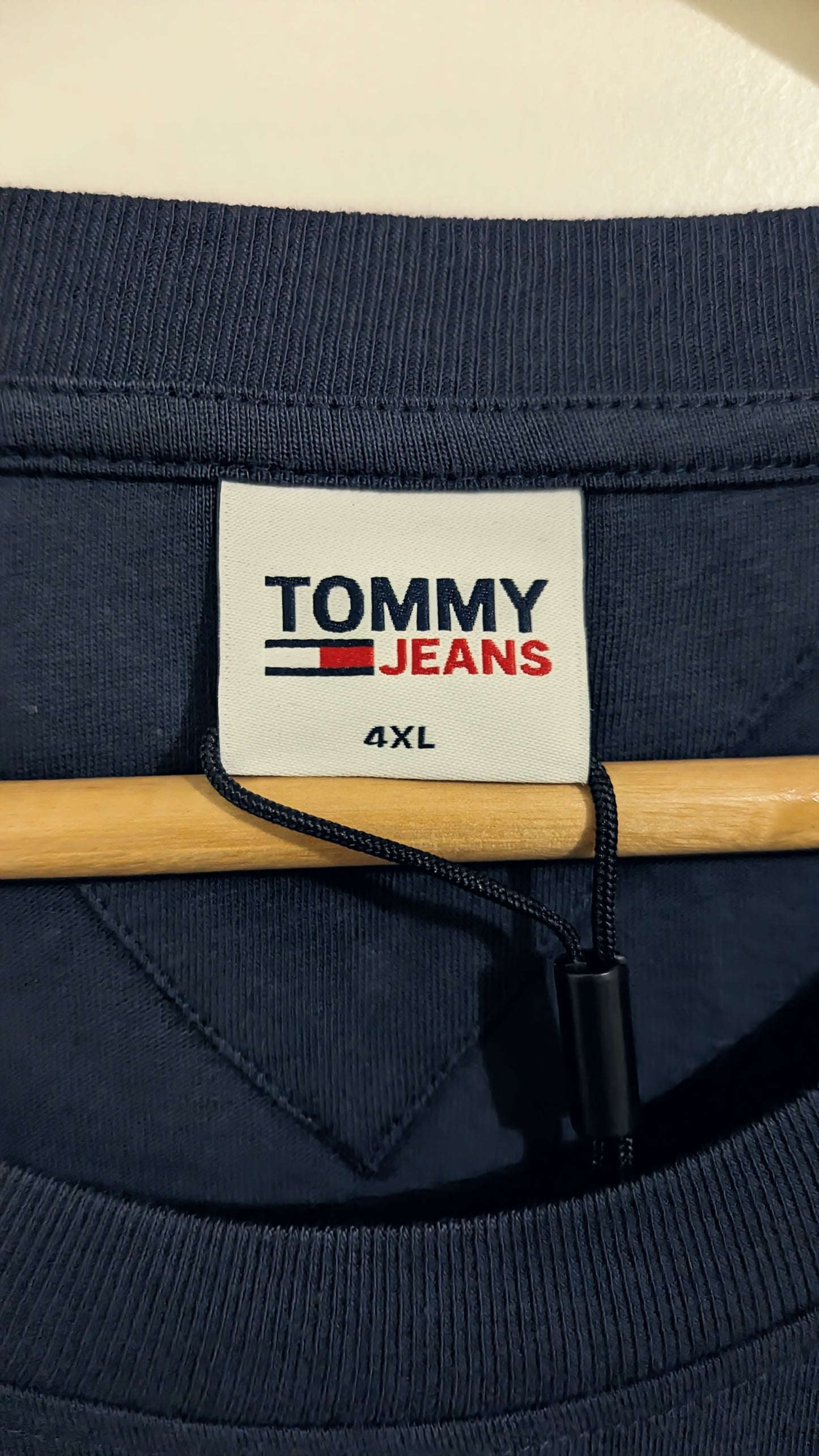 TOMMY JEANS Herren T-Shirt Gr. 3XL oder 5XL Plus Size