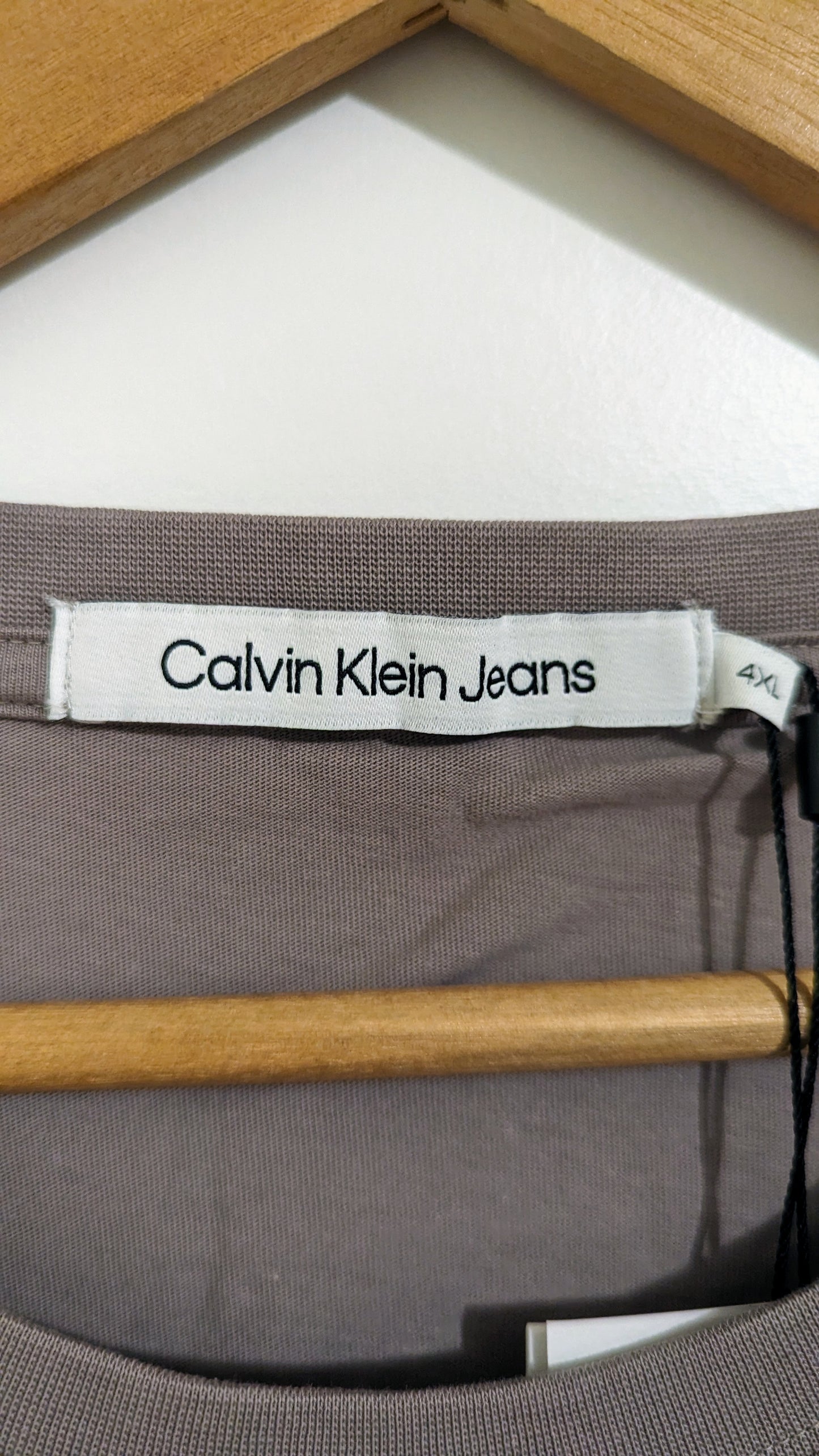 CALVIN KLEIN JEANS Herren T-Shirt Gr. 2XL Plus Size