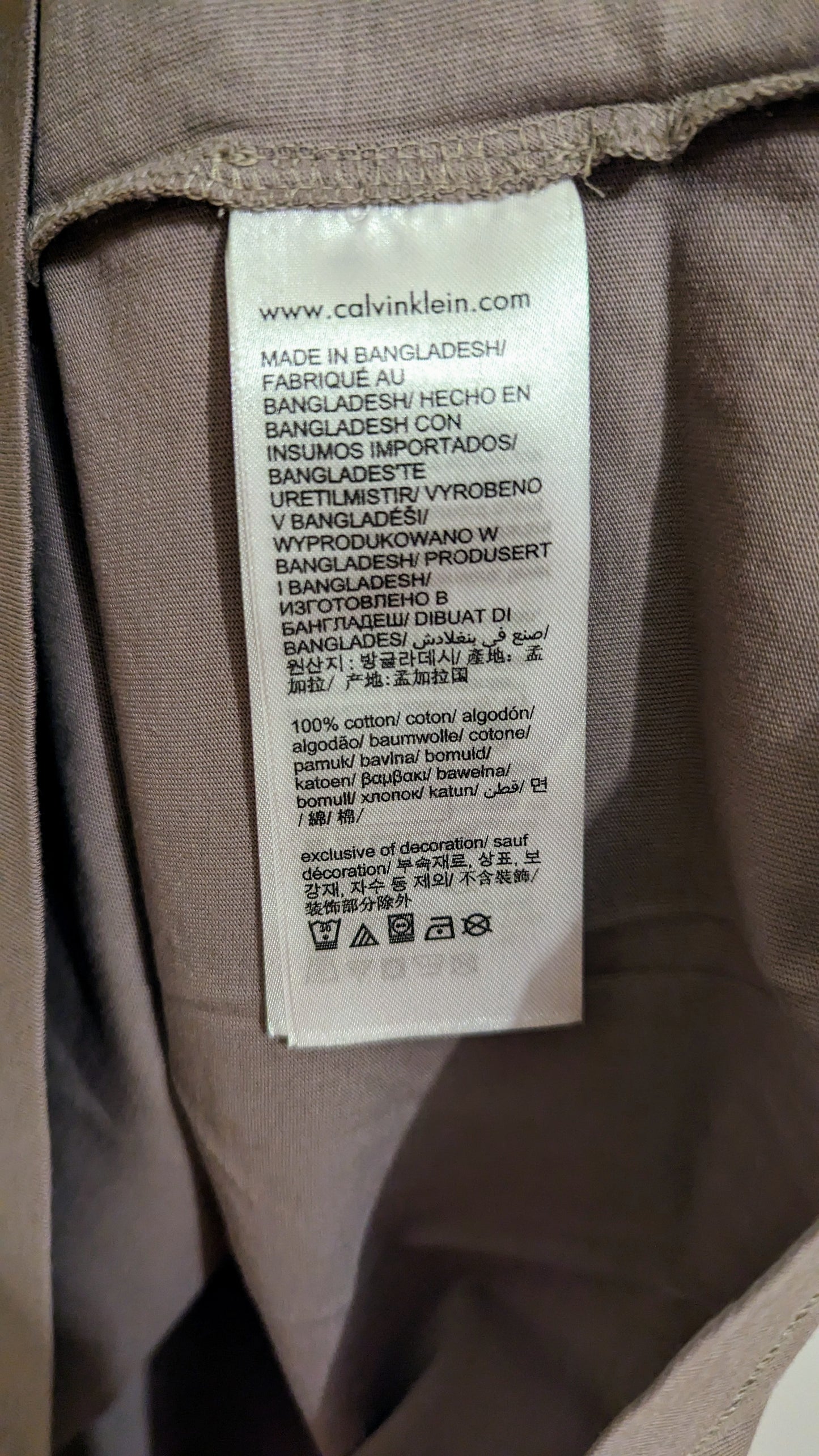 CALVIN KLEIN JEANS Herren T-Shirt Gr. 2XL Plus Size