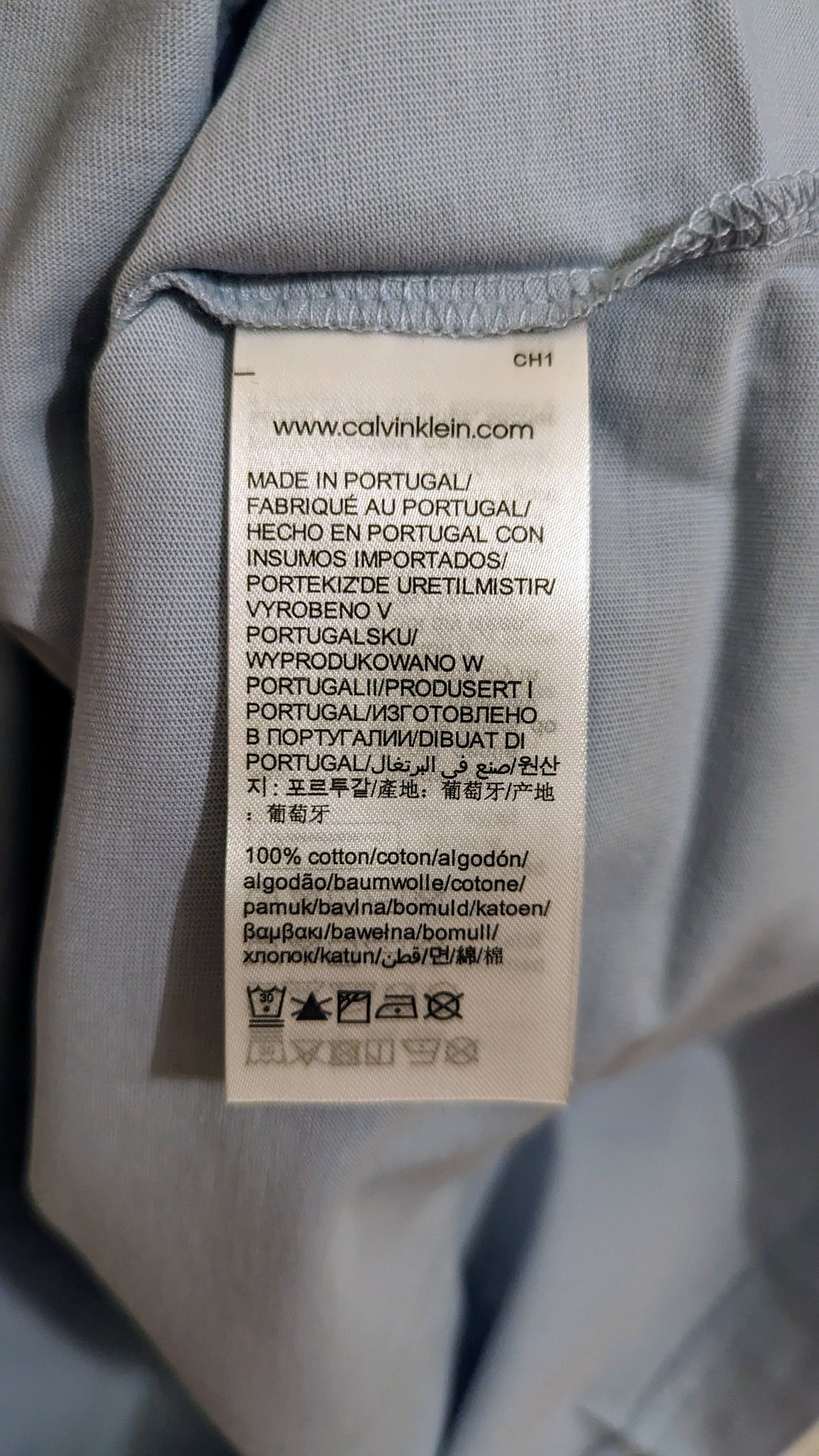 CALVIN KLEIN Herren T-Shirt Gr. 3XL Plus Size