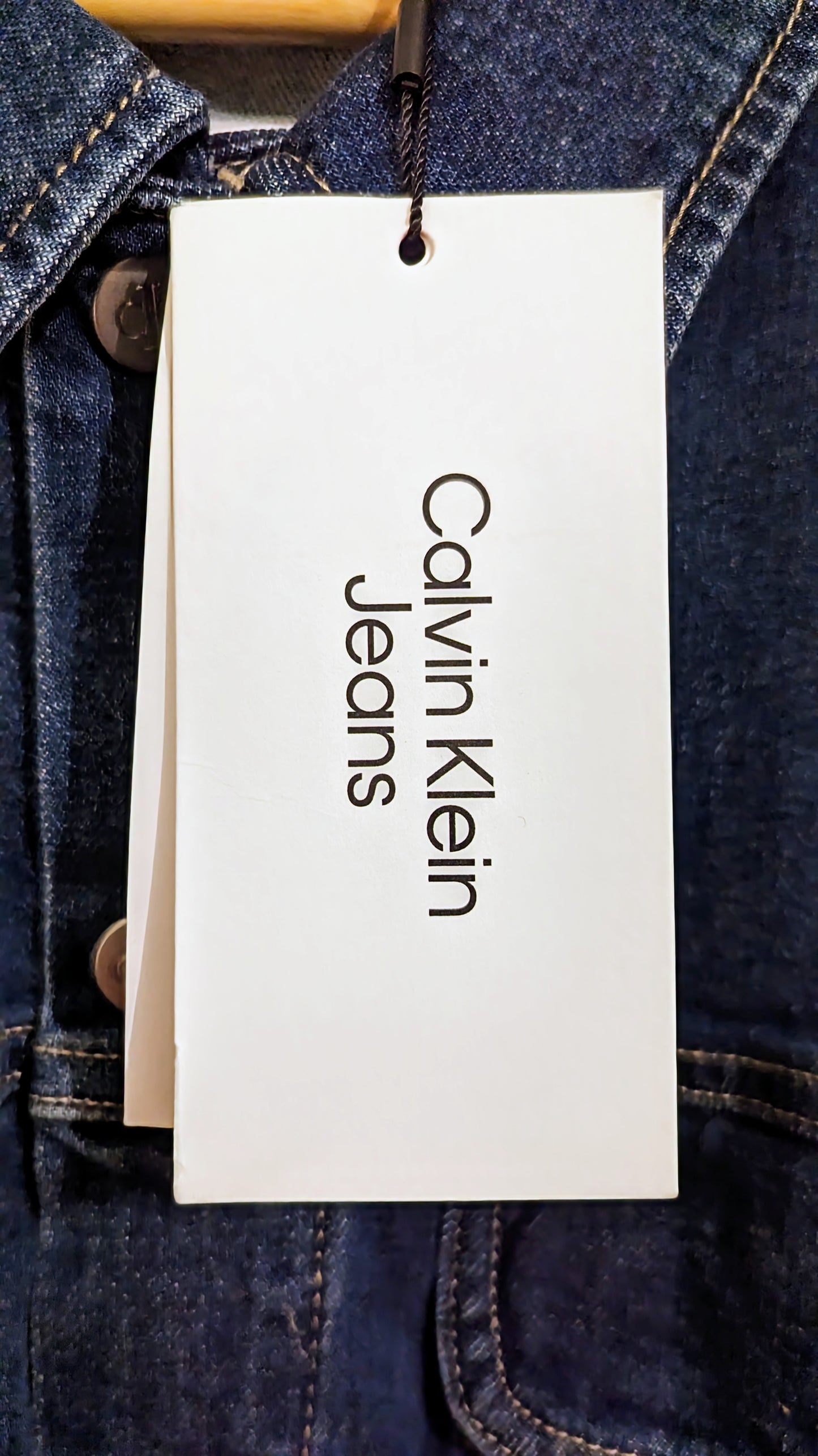CALVIN KLEIN JEANS Damen Jeansjacke Gr. 52