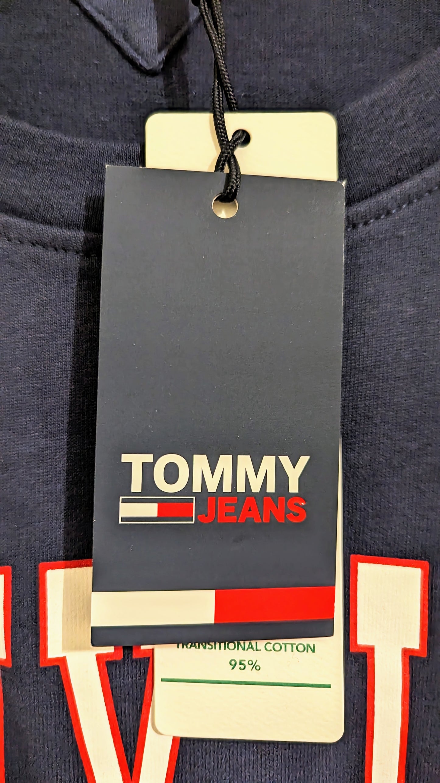 TOMMY JEANS Herren T-Shirt Gr. 4XL oder 5XL Plus Size