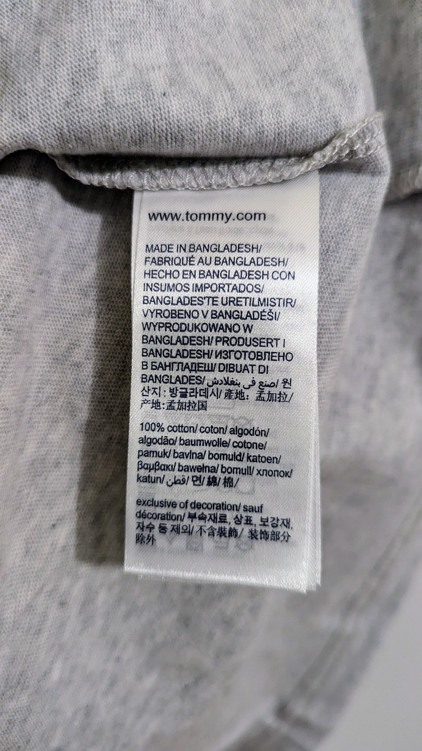 TOMYY JEANS Herren T-Shirt Gr. 3XL, 4XL oder 5XL Plus Size