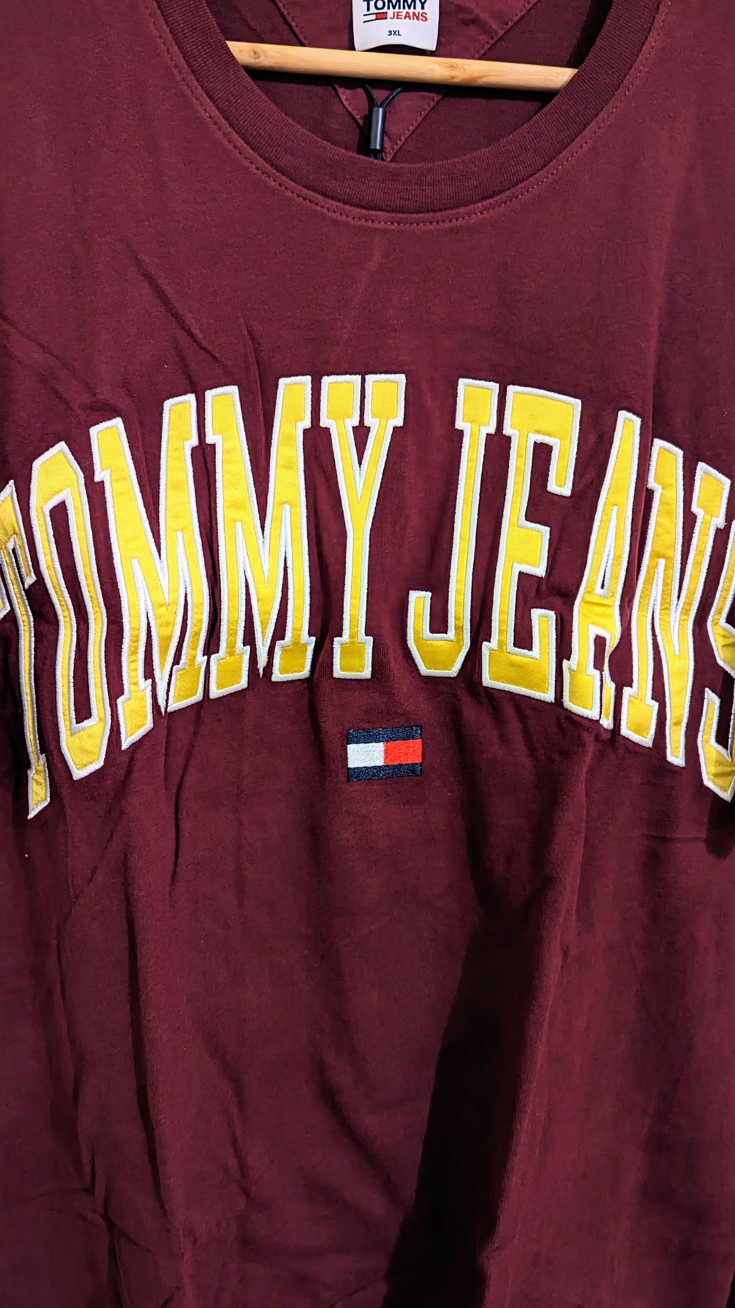 TOMMY JEANS Damen T-Shirt Gr. 48 oder 50