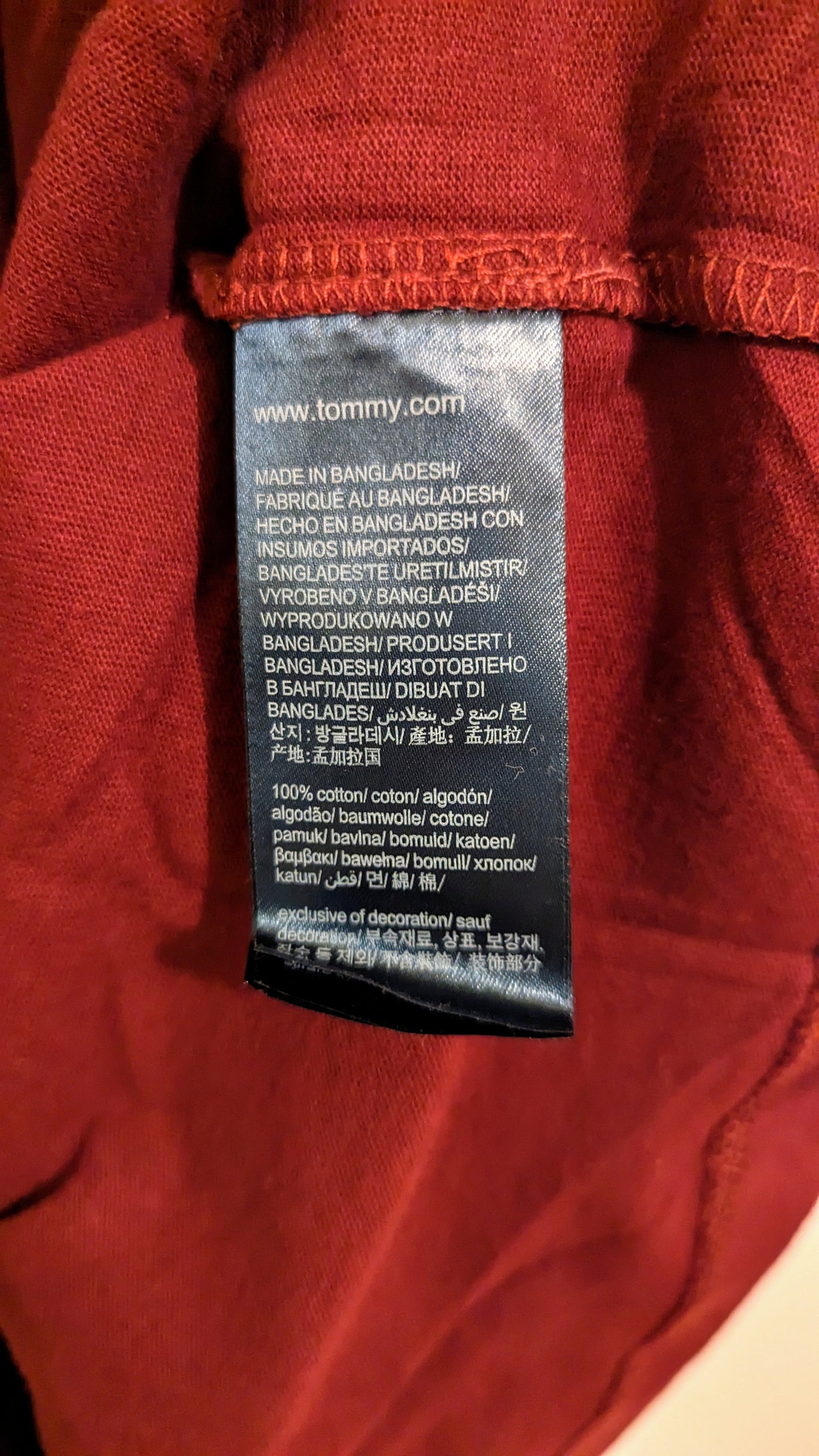 TOMMY JEANS Damen T-Shirt Gr. 48 oder 50
