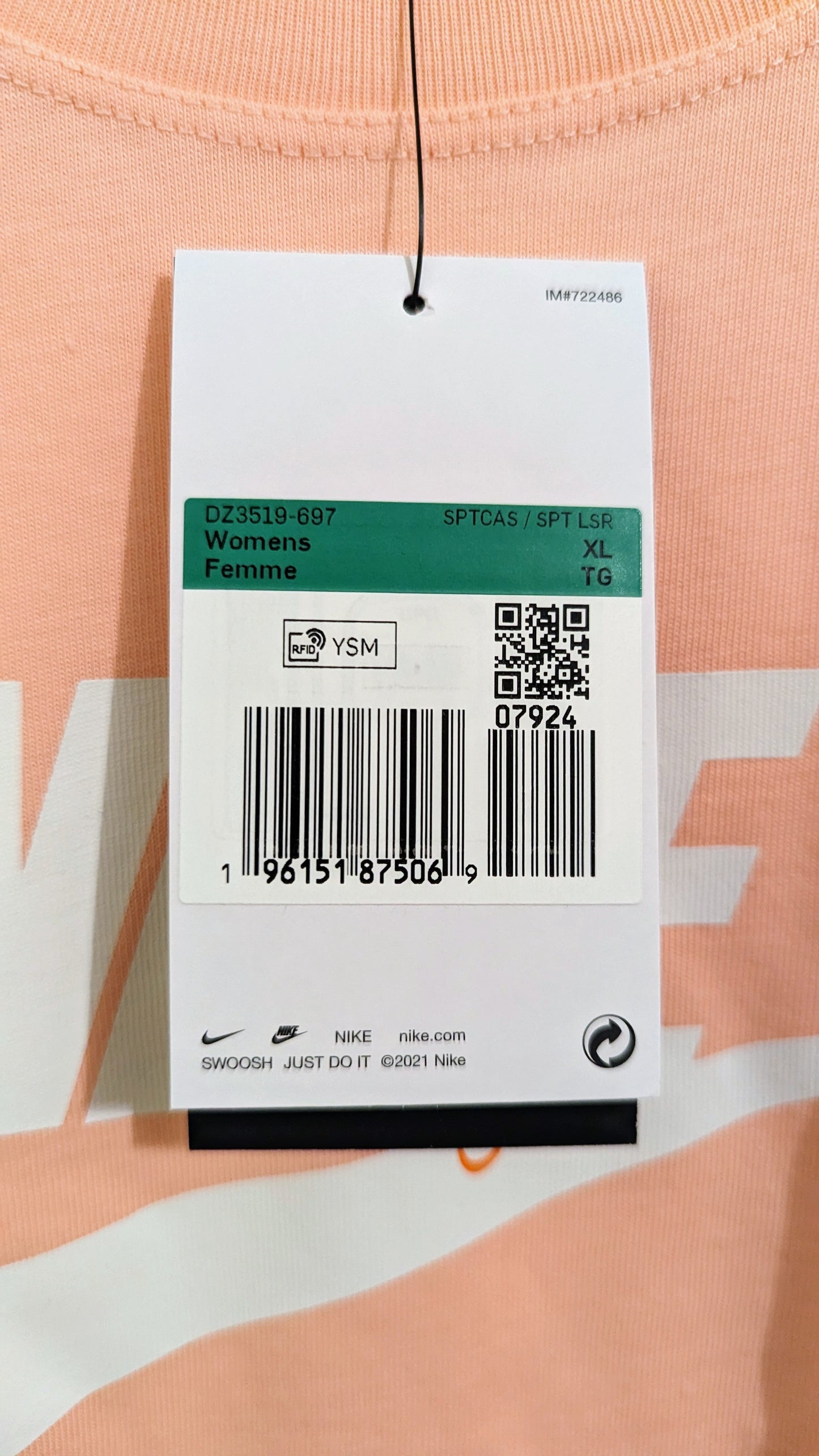 NIKE Damen Shirt Gr. 46/48