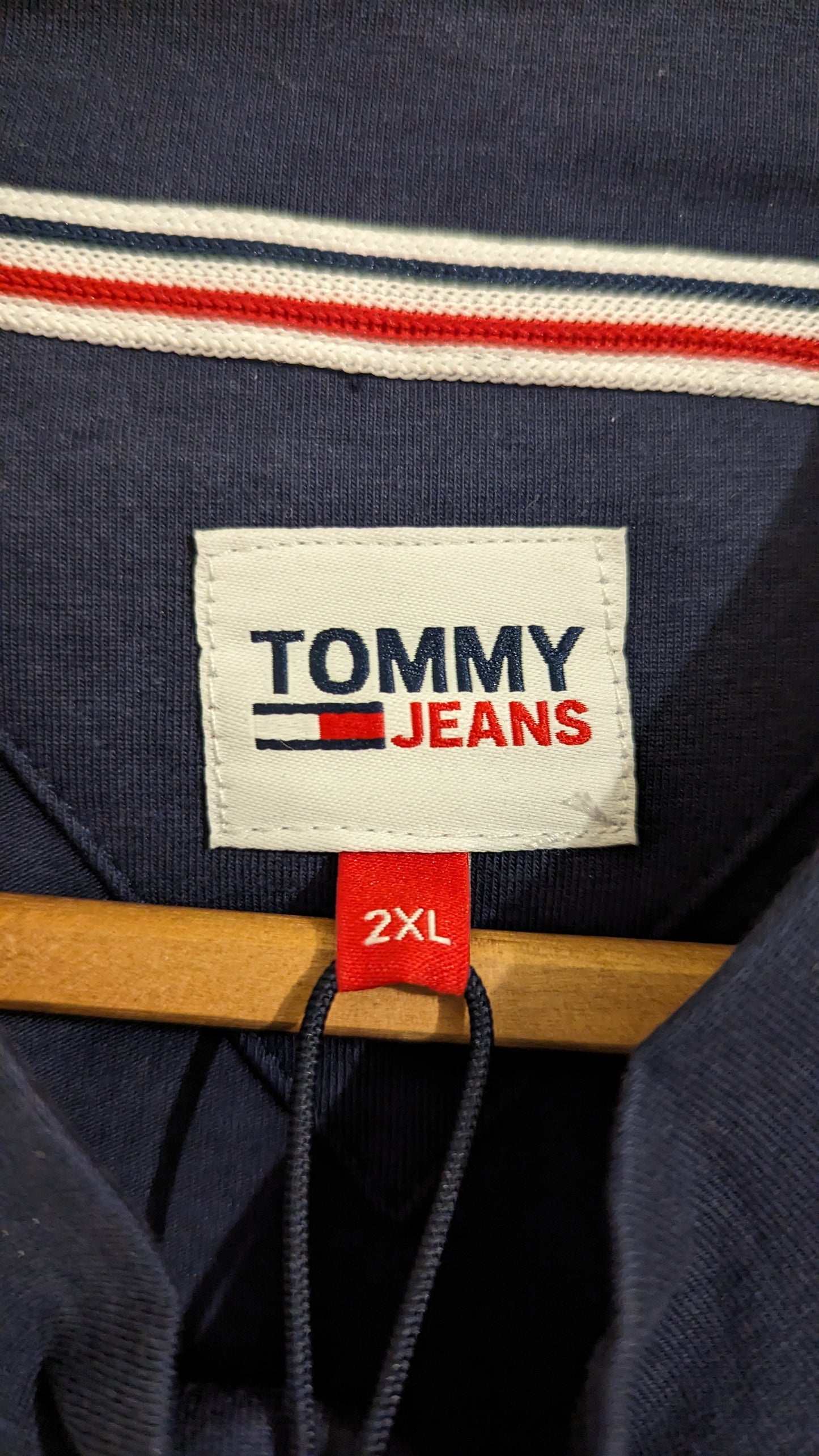 TOMMY JEANS Cropped Damen Langarmshirt Gr. 44/46