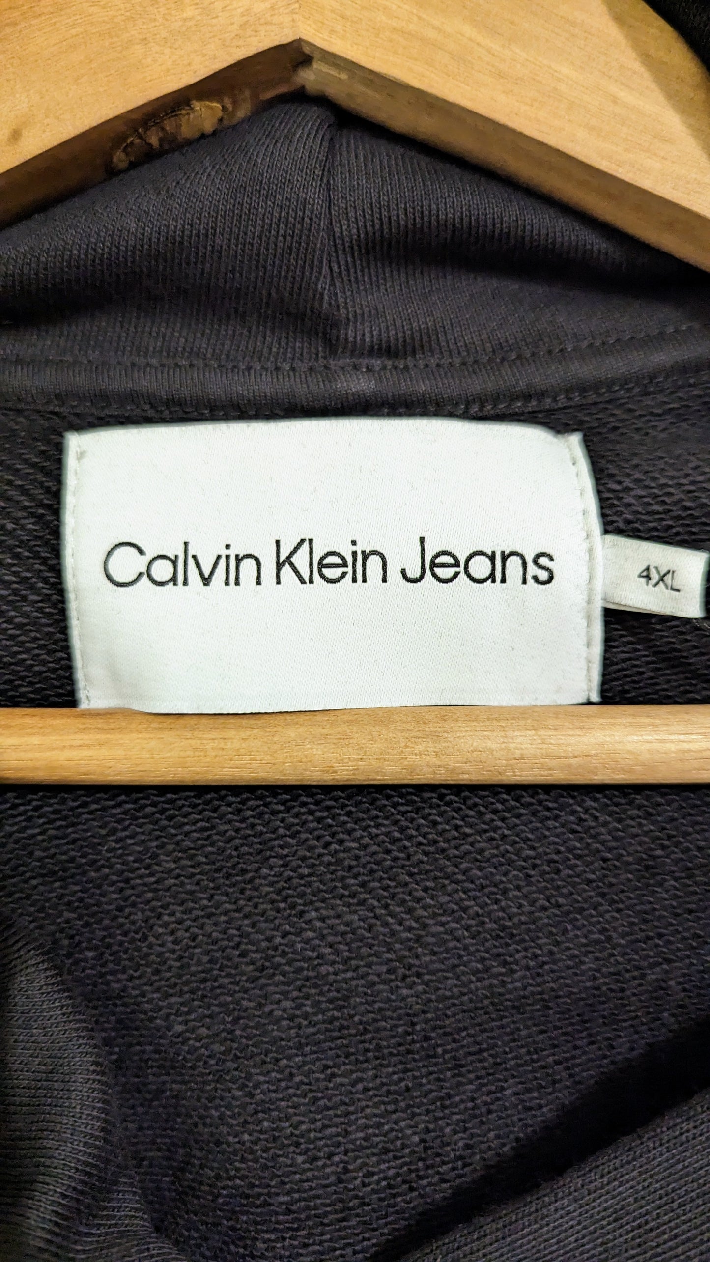 CALVIN KLEIN JEANS Cropped Damen Hoodie Gr. 50, 52 oder 54