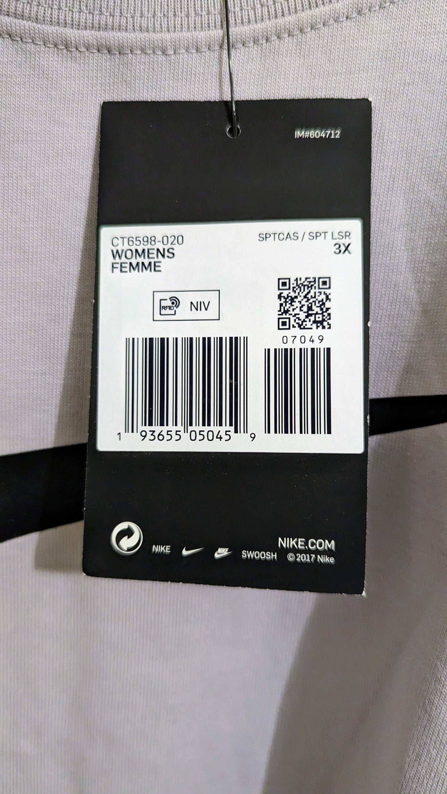 NIKE Damen Shirt Gr. 52