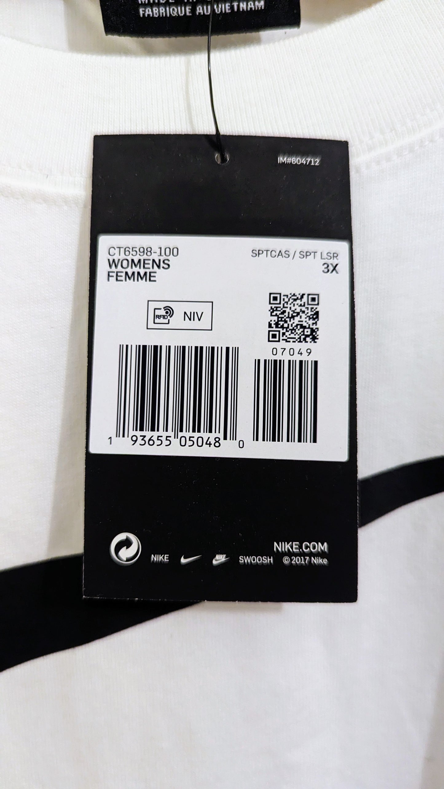 NIKE Damen Shirt Gr. 52