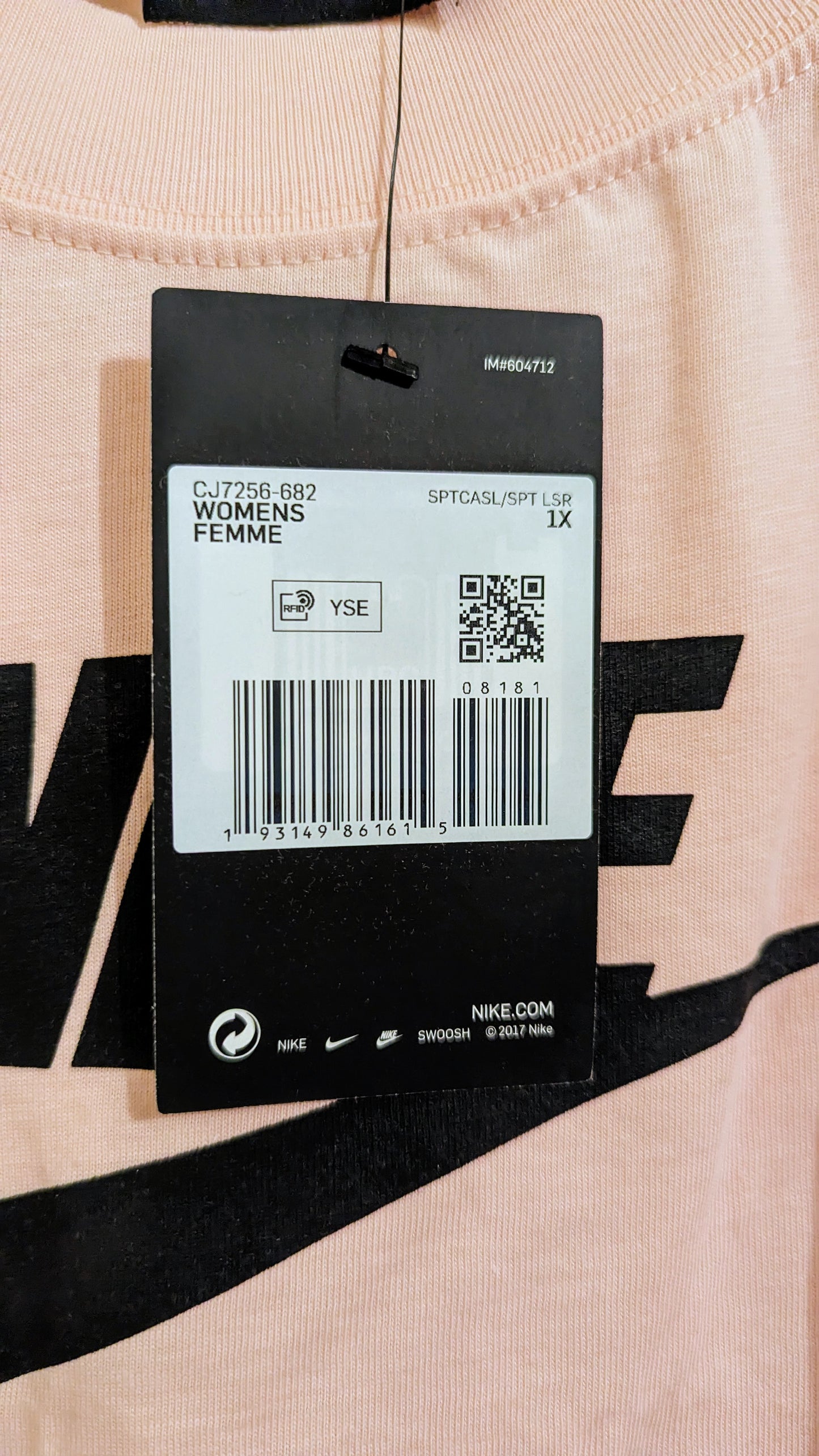 NIKE AIR Damen Shirt Gr. 44/46