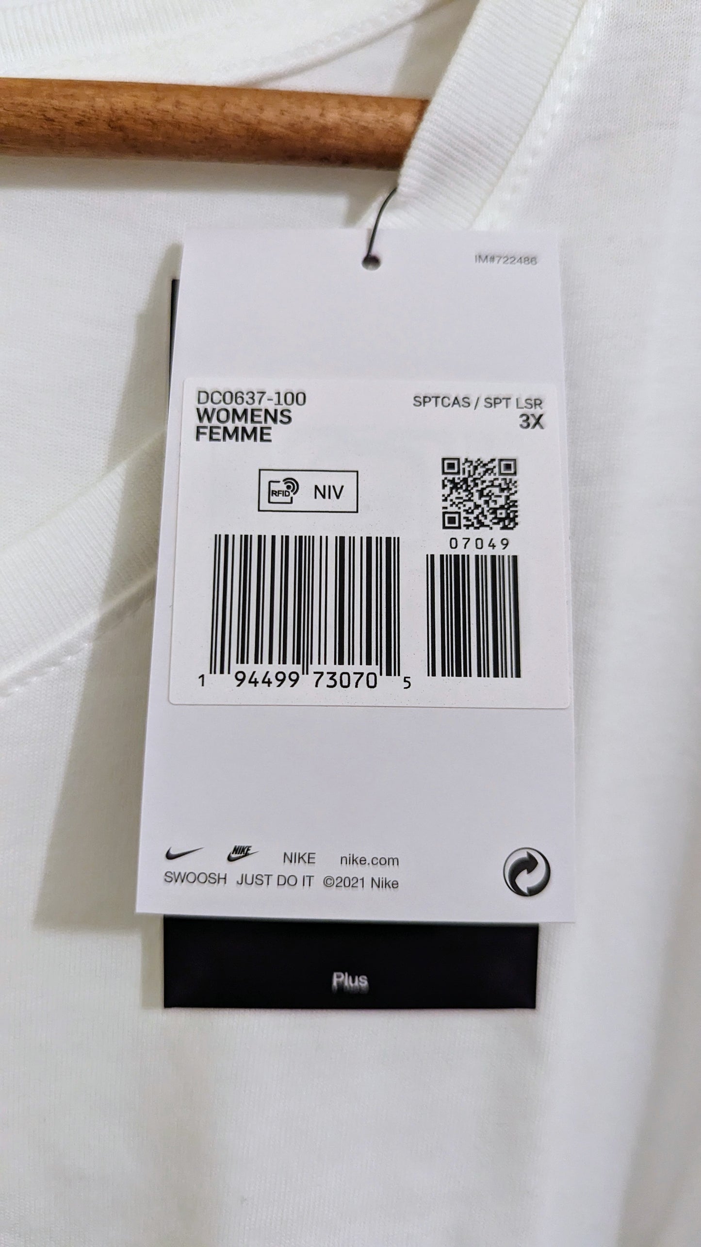 NIKE Damen Langarmshirt Gr. 52