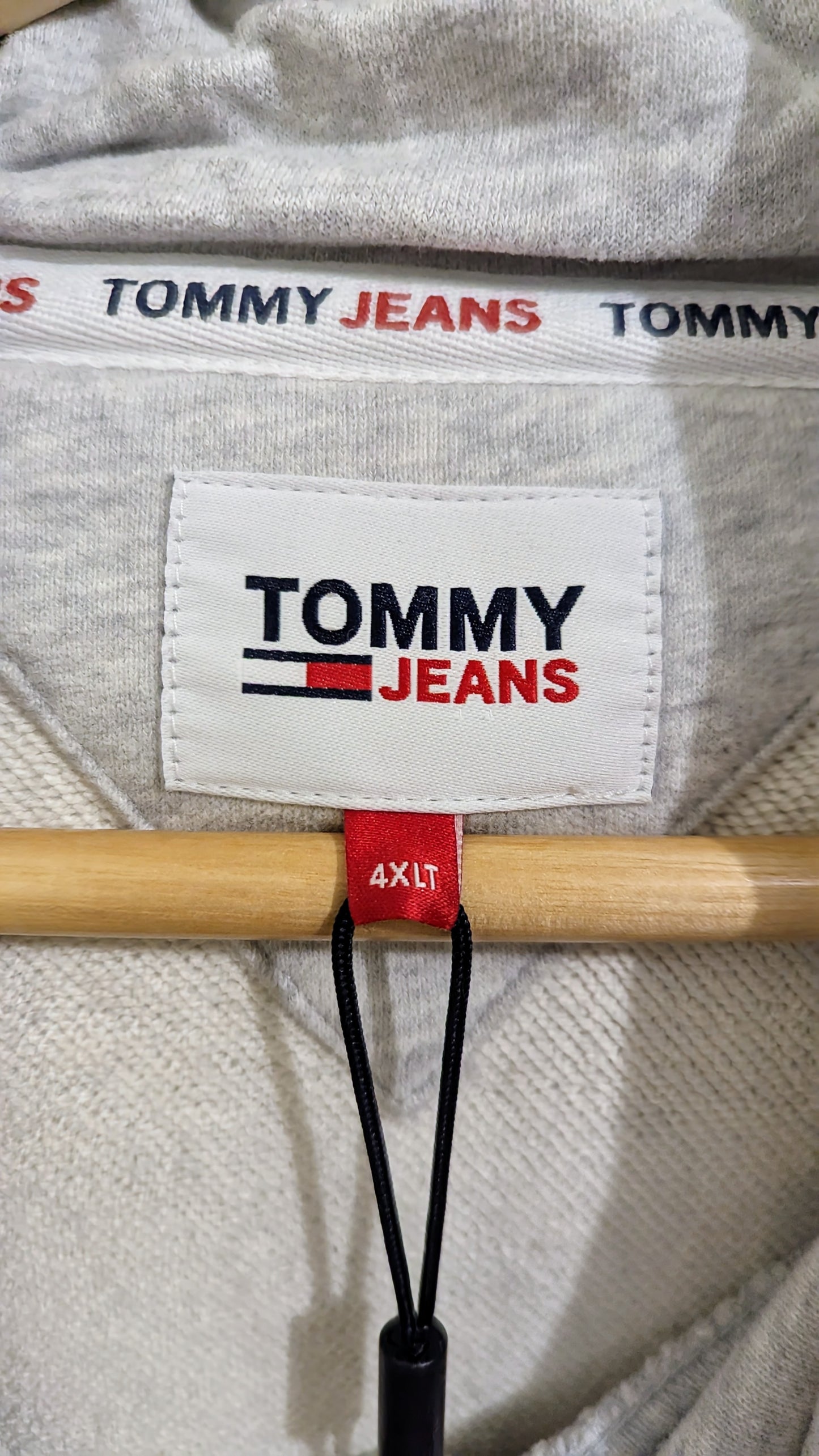 TOMMY JEANS Herren Hoodie Gr. 4XL oder 5XL Plus Size