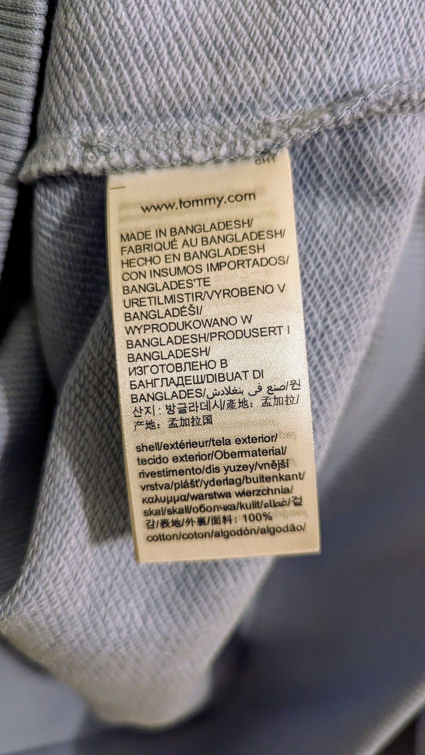 TOMMY JEANS Herren Hoodie Gr. 3XL oder 4XL Plus Size