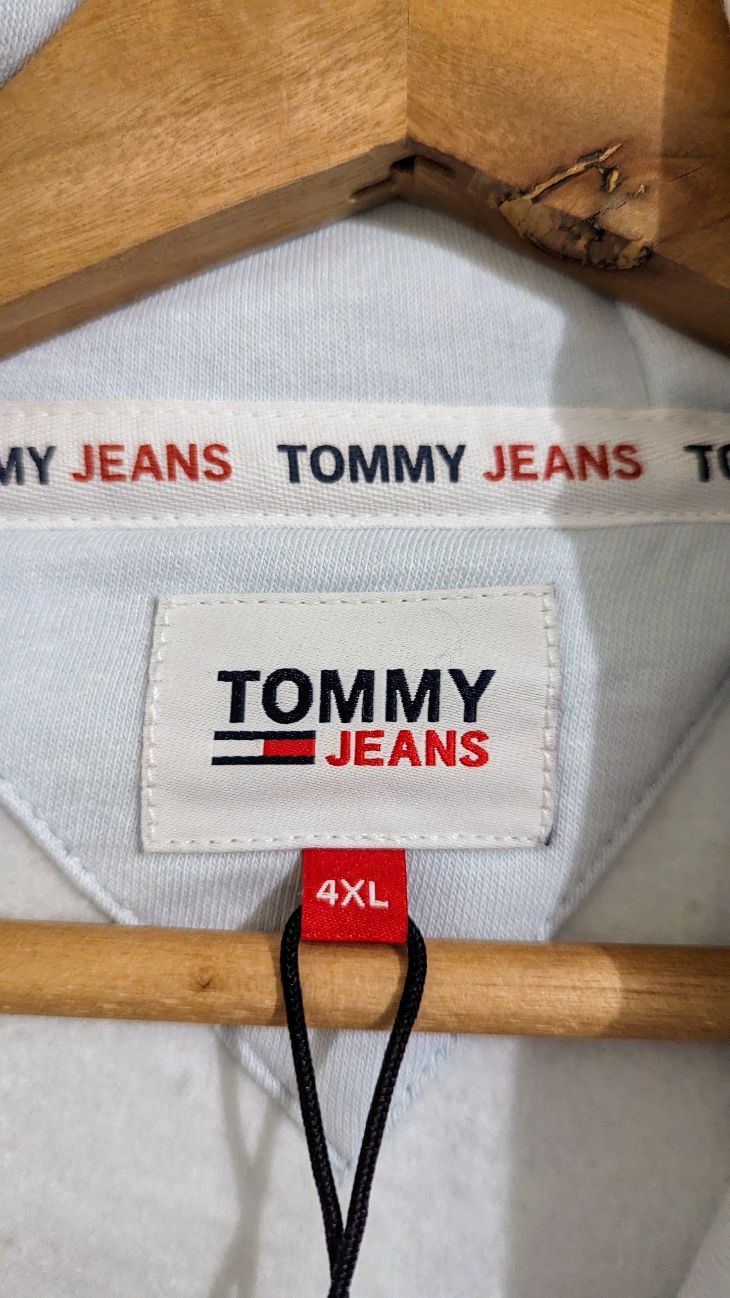 TOMMY JEANS Herren Hoodie Gr. 4XL oder 5XL Plus Size