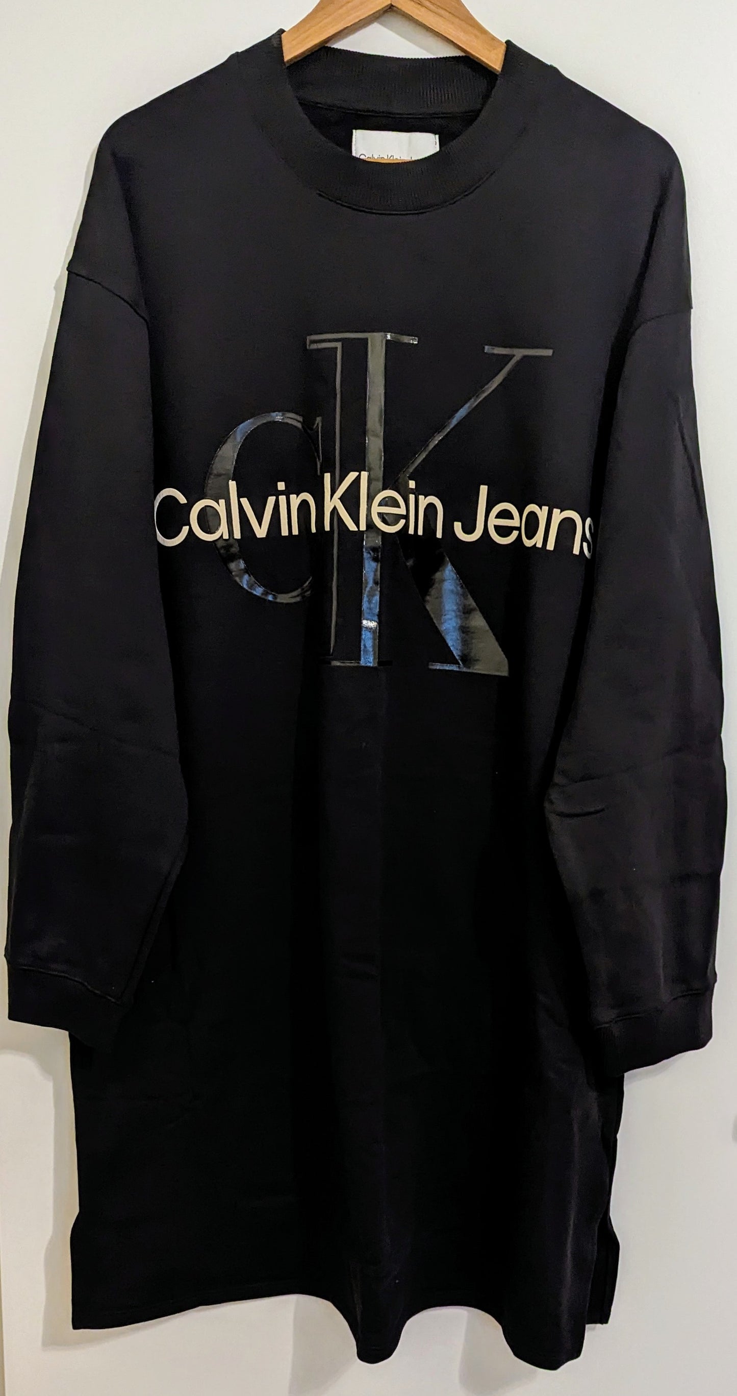 CALVIN KLEIN JEANS Damen Longsweater/Freizeitkleid Gr. 50