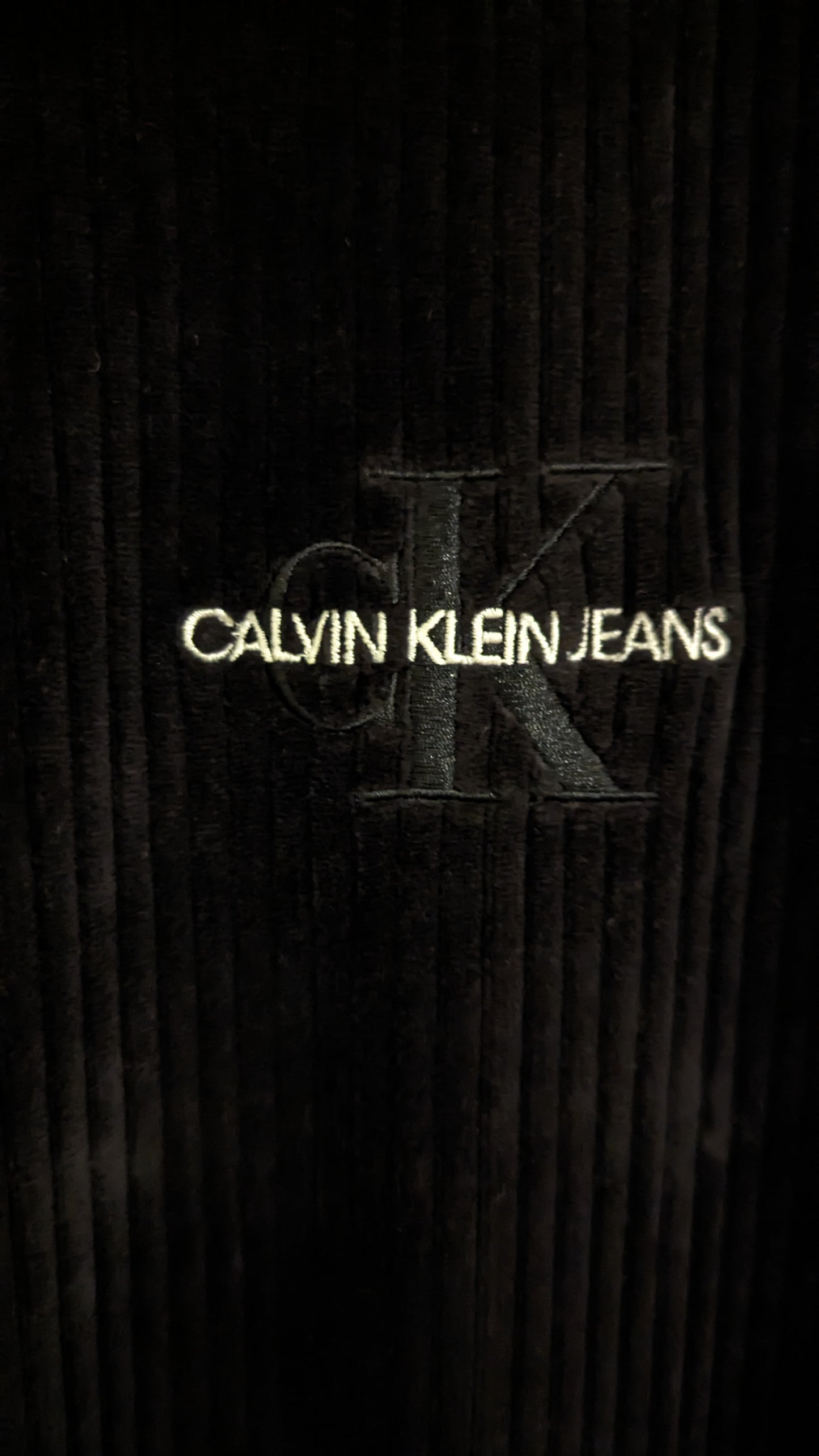 CALVIN KLEIN JEANS Damen Feinrip Kleid Gr.44/46